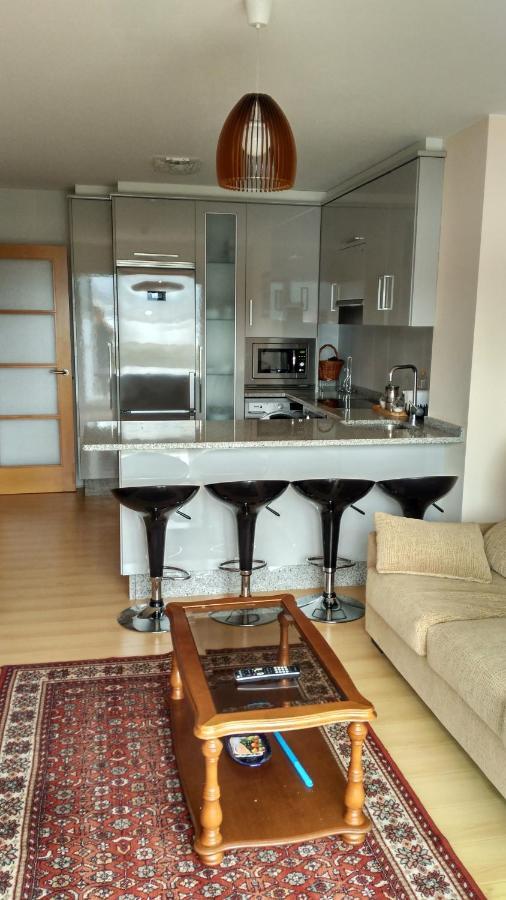 Apartamento Corcubion Playa De Quenxe Eksteriør bilde