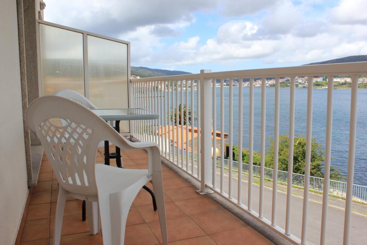 Apartamento Corcubion Playa De Quenxe Eksteriør bilde
