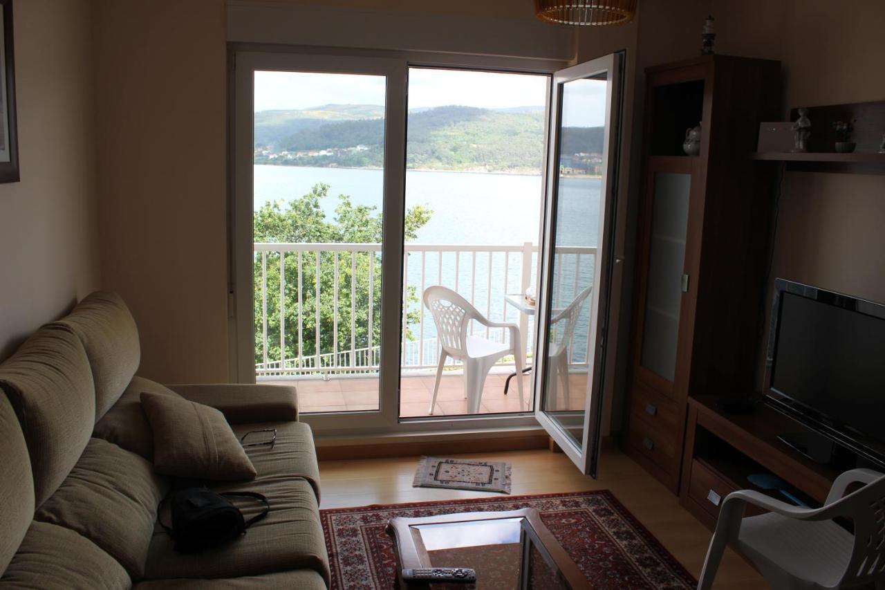 Apartamento Corcubion Playa De Quenxe Eksteriør bilde