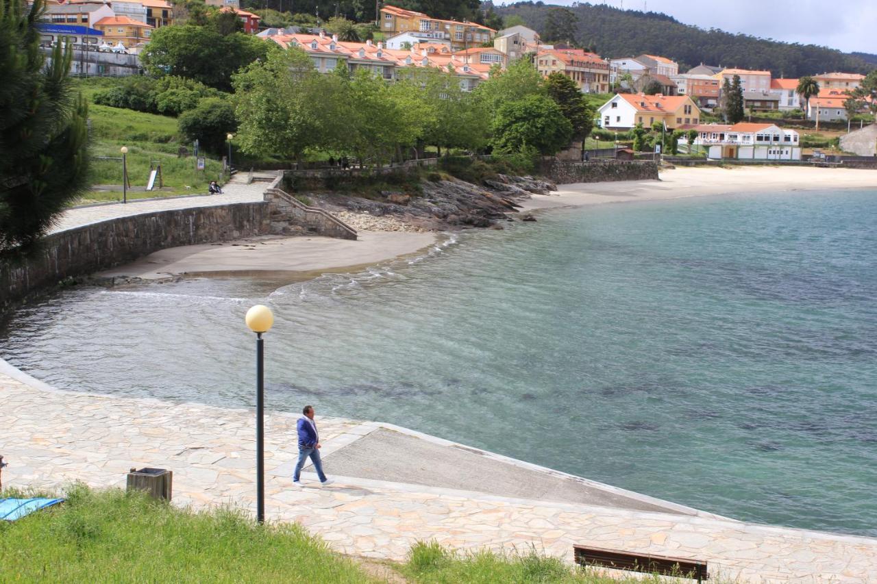 Apartamento Corcubion Playa De Quenxe Eksteriør bilde