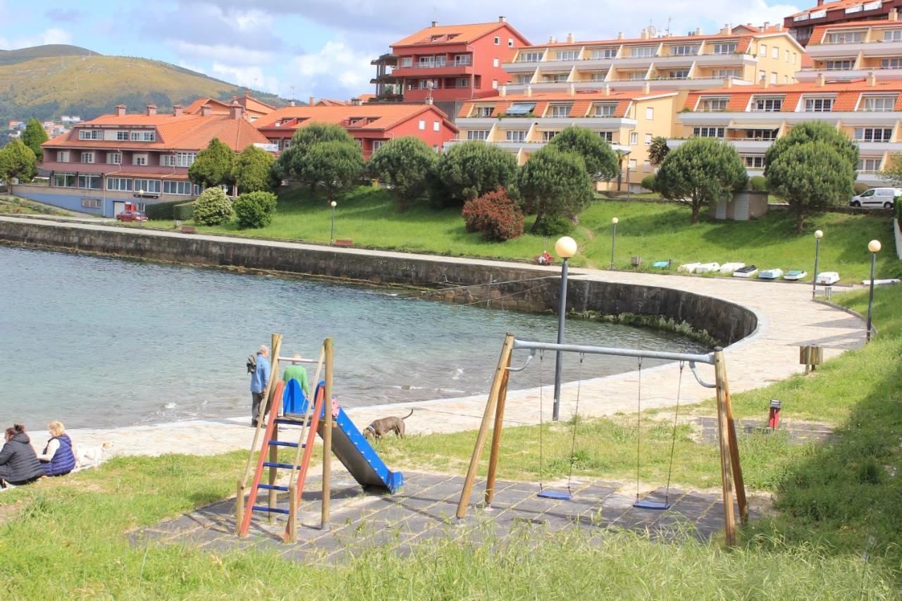 Apartamento Corcubion Playa De Quenxe Eksteriør bilde