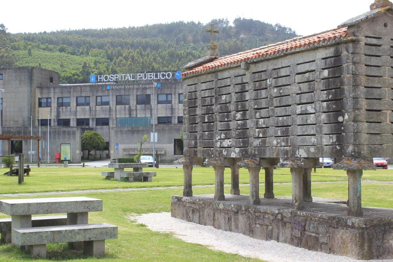 Apartamento Corcubion Playa De Quenxe Eksteriør bilde